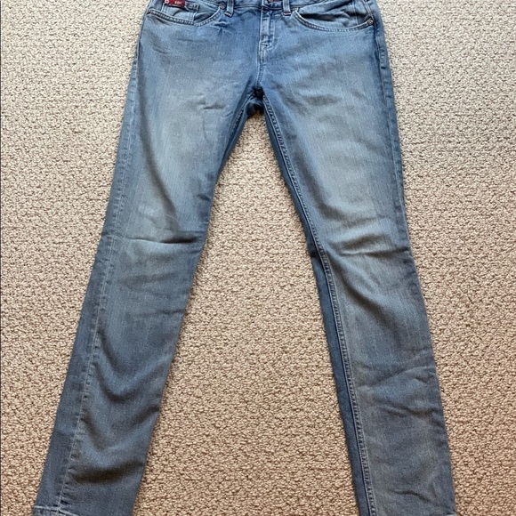 Lee Cooper Annie Mid Waist Slim Light Wash Women’s Jeans Sz 28 - Picture 6 of 6